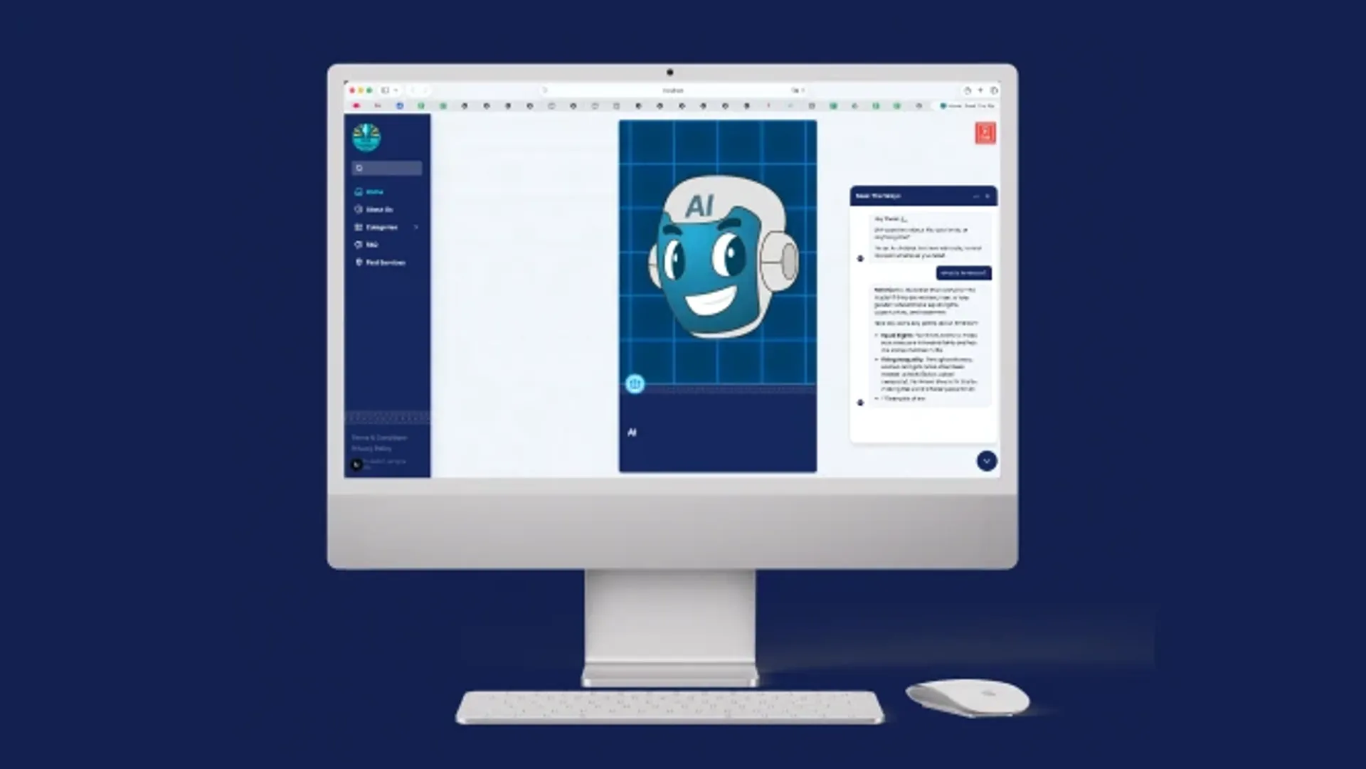 Develop an AI chatbot for youth websites